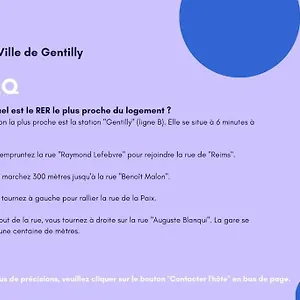 Cosy Au Calme, Proche De Paris Et Du Rer B Apartamento